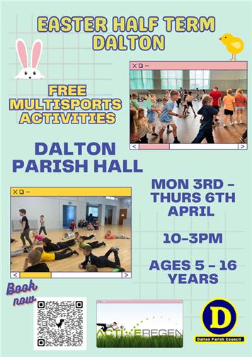  - Easter Activities Provided By Dalton Parish Council